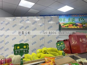 浙江寧波15立方的水果保鮮冷庫安裝案例